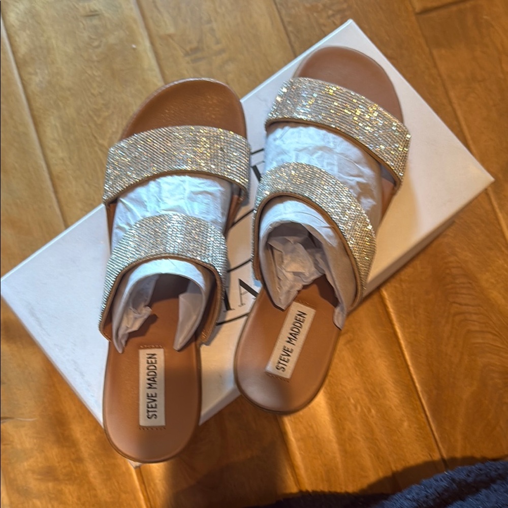 Steve Madden Gold Women's Sandals